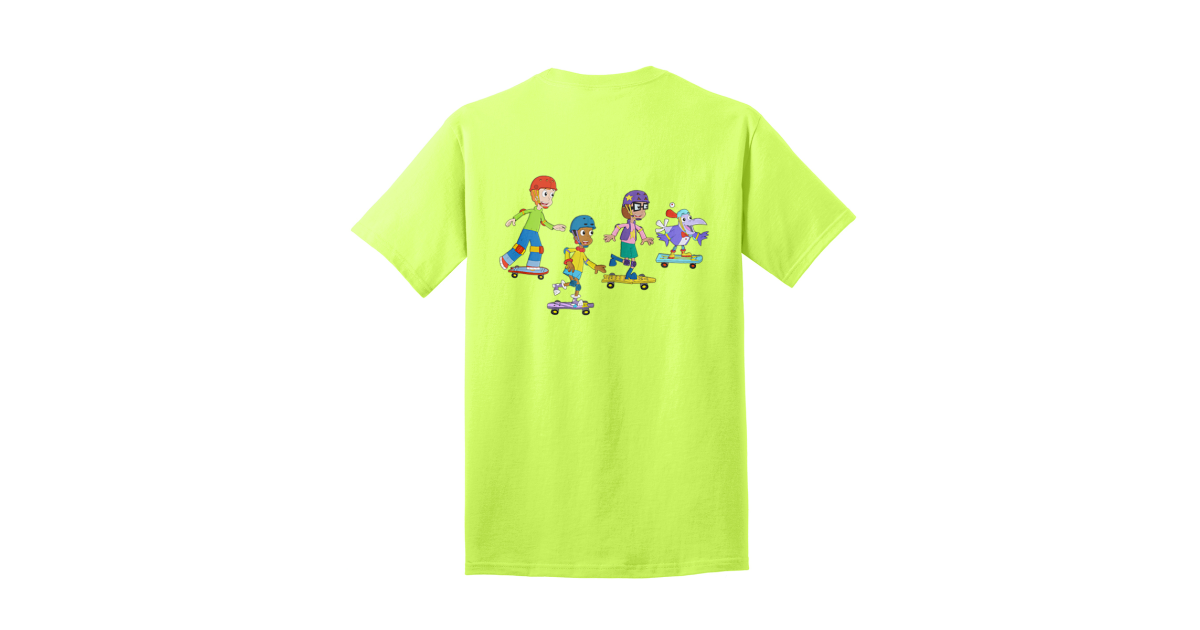 Skater Kids Adult Short Sleeve Tee